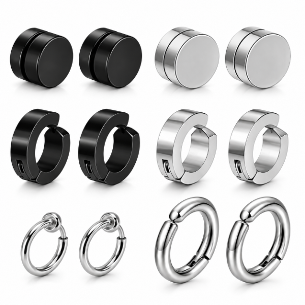 Producto - PACK 6 PARES DE AROS FALSOS