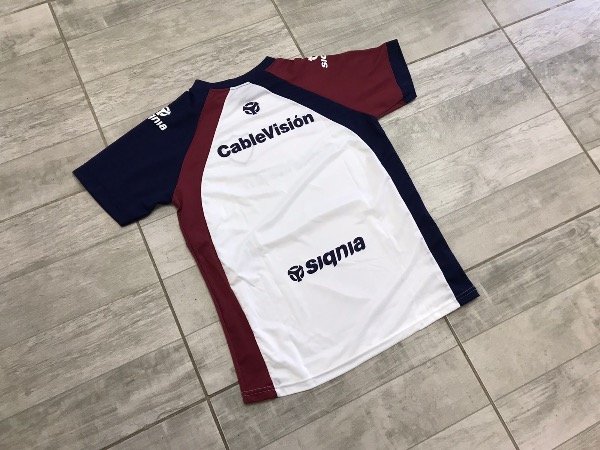 Producto - Camiseta retro de San Lorenzo Signia blanca - 1