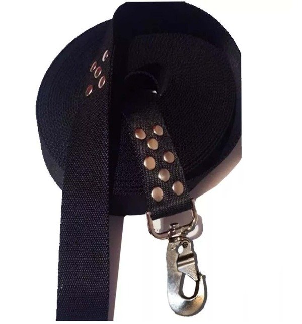 Producto - Correa perro 10 metros con mosqueton antiescape reforzada para perro grande