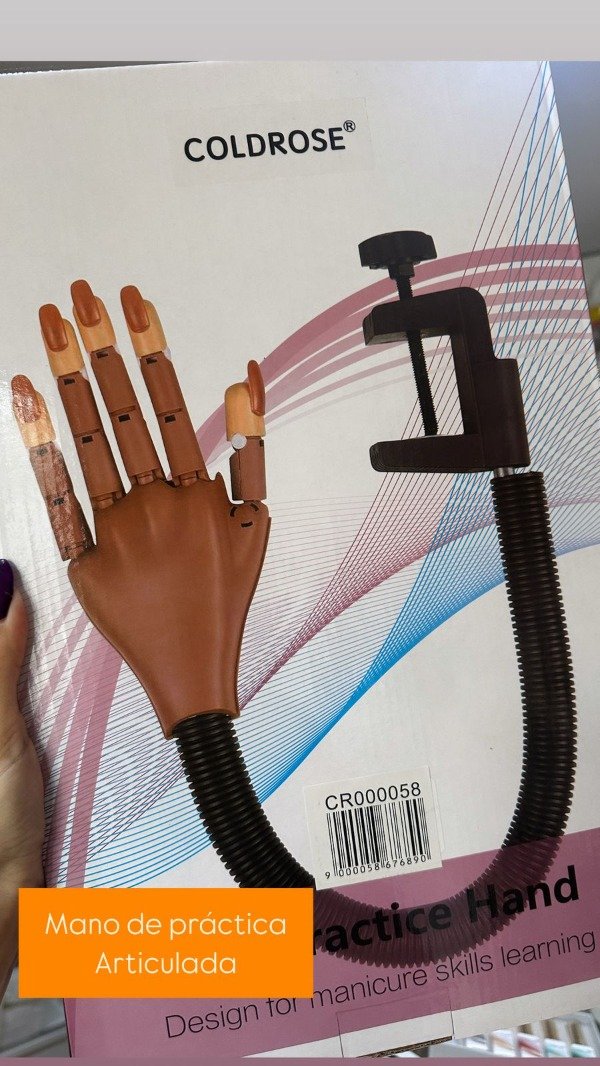 Producto - MANO DE PRACTICA COLDROSE
