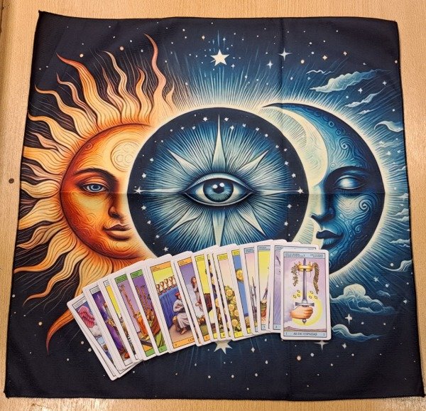 Producto - Paños de pana para Tarot 48 x 48 cm