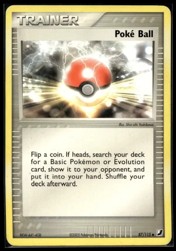 Producto - Pokemon Unseen Forces 87/115 Poke Ball