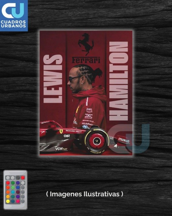 Producto - Lewis Hamilton Led 6