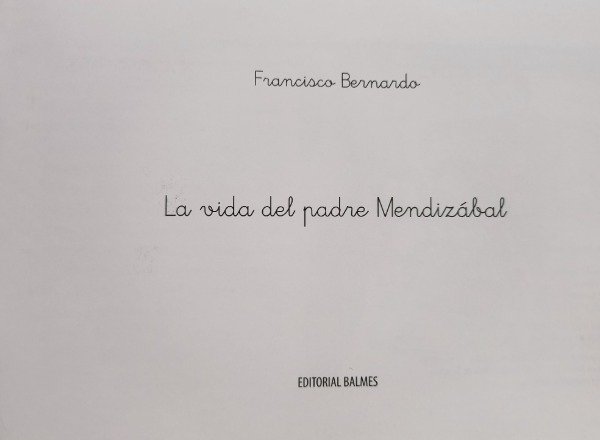 Producto - La vida del Padre Mendizabal - 1