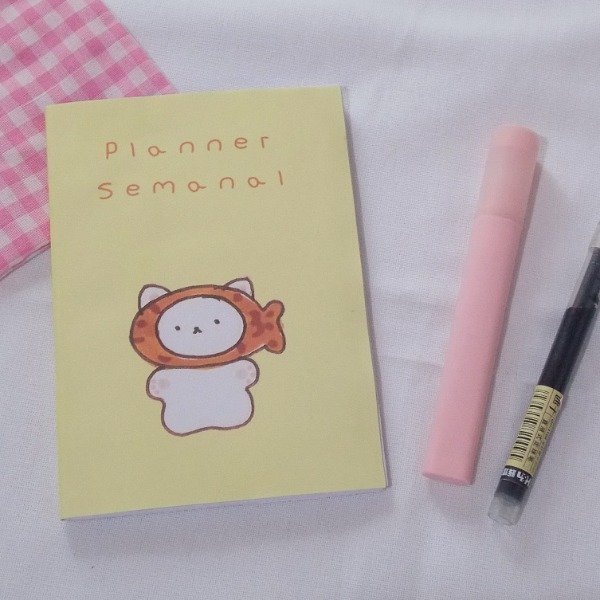 Producto - Planner Semanal A6 - Smooty Taiyaki