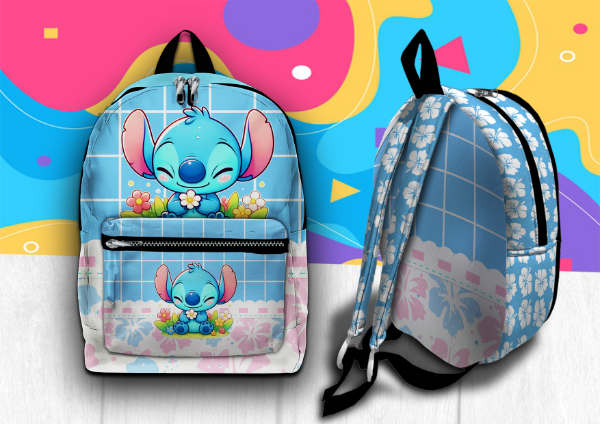 Producto - MOCHILA BOLSILLO STITCH CUTE