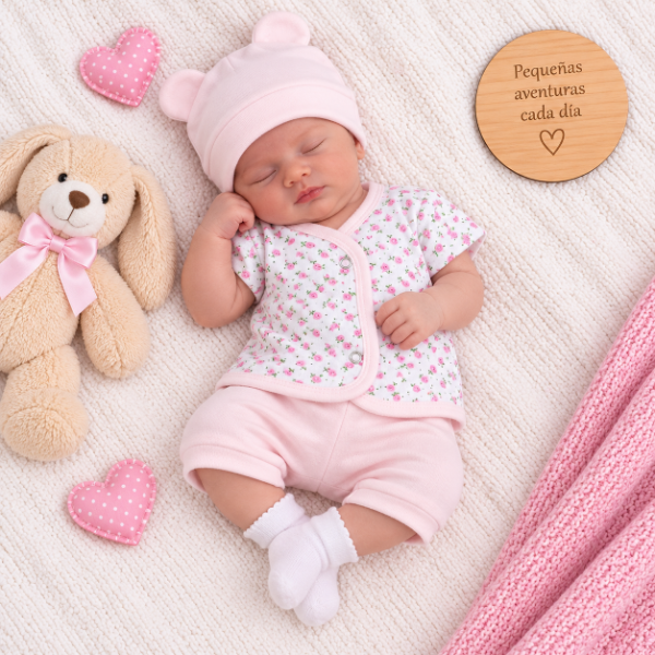 Producto - Ajuar Estampado Beba M/C - 1