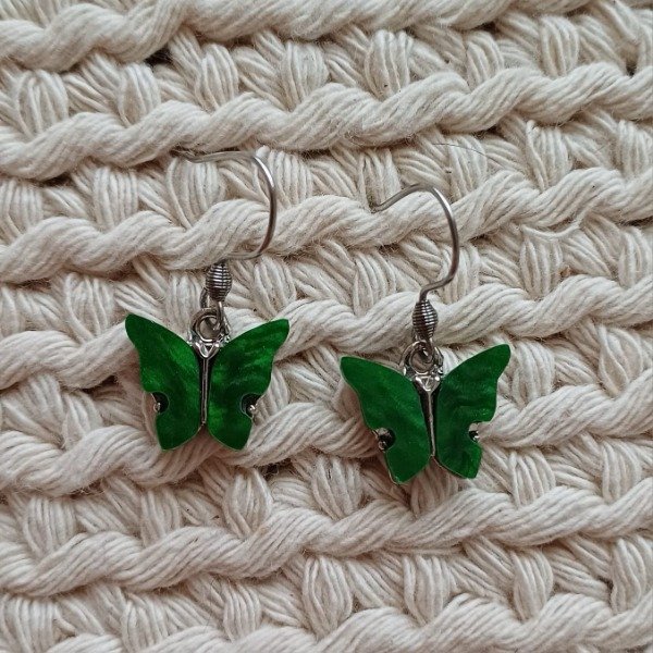 Producto - Aro mariposa verde