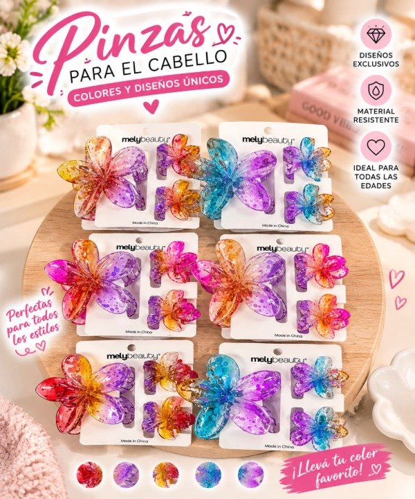 Producto - BROCHES FLORES 3PCS