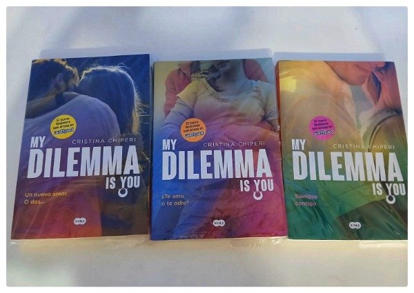 Producto - TRILOGIA COMPLETA MY DILEMMA. LIBROS USADOS