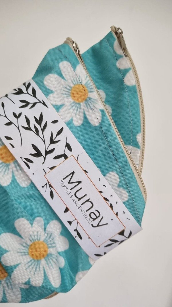 Producto - Set de 2 chaulatas margaritas celeste