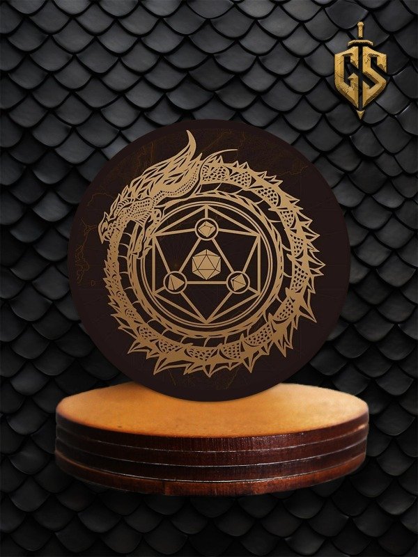 Producto - Posavasos Dragon y Dados