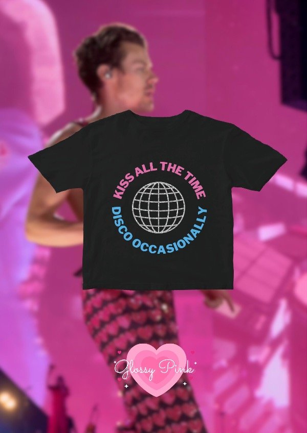 Producto - Baby Tee Harry KAT - VINILO TEXTIL GLITTER