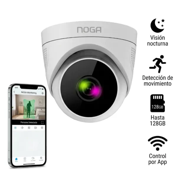 Producto - Camara De Seguridad IP WiFi Domo Exterior Noga NGW-45 HD Vision Nocturna - 2