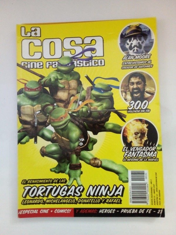 Producto - La Cosa #131 - Marzo 2007 - Tortugas ninjas Alan Moore Ghost rider