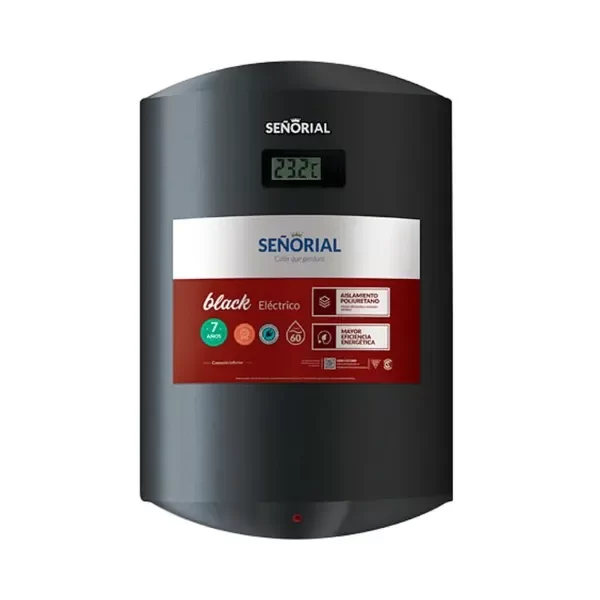 Producto - TERMOTANQUE SEÑORIAL ELÉCTRICO BLACK 60 LTS