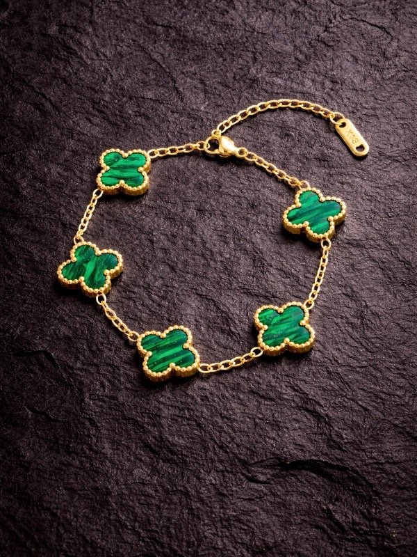 Producto - PULSERA VAN CLEEF ORO VERDE