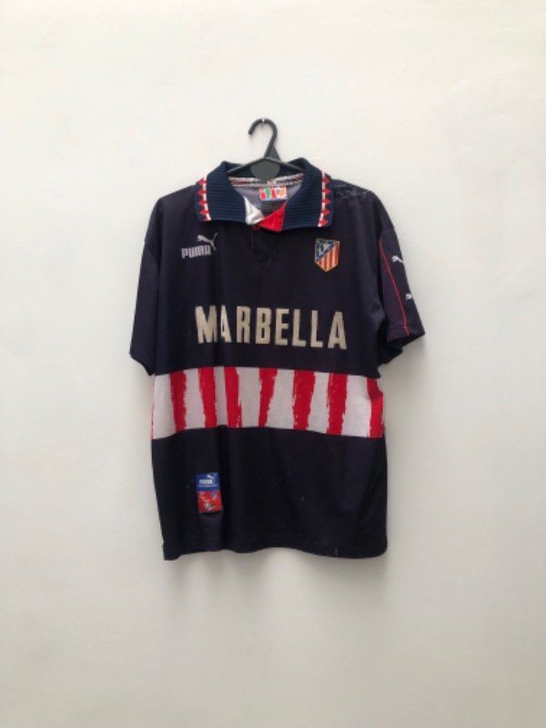 ATLETICO DE MADRID 1997-1998 away Marbella camiseta shirt