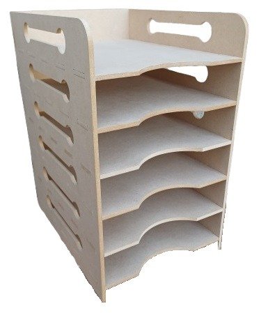 Producto - Organizador A4 de 6 Niveles