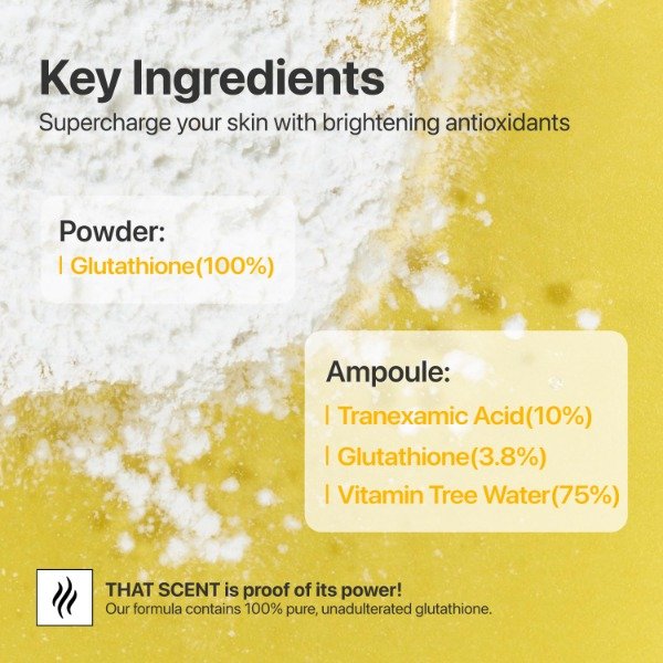 Producto - numbuzin No.5 Glutathione TXA Advanced Dark Spot Ampoule Concentrate 10.7g - 2