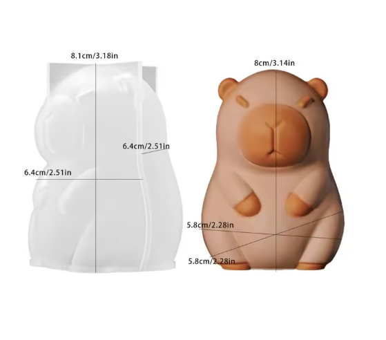 Producto - MOLDE CARPINCHO CAPIBARA GRANDE