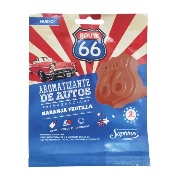 Producto - Route 66 Naranja-Frutilla
