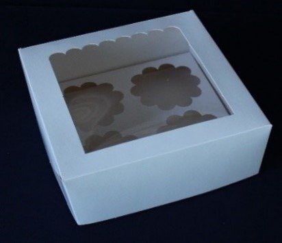 Producto - Cupx4 Blanco con visor