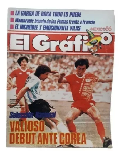 Producto - El Grafico Numero 3478 Argentina Campeon Mundial 1986 (usado)