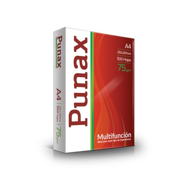 Producto - RESMA A4 75GRS 500 HOJAS PUNAX