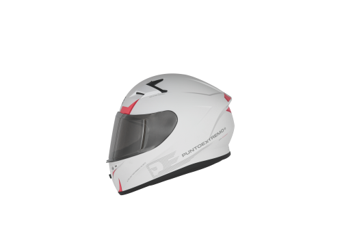 Producto - Casco Punto Extremo Loki Blanco con Rojo - 2