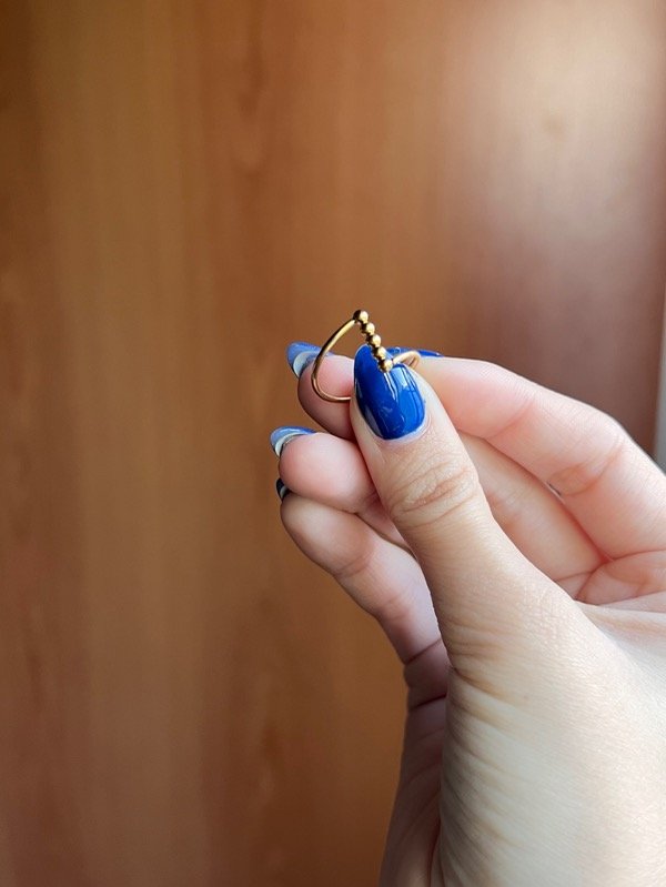 Producto - Anillo pelotitas