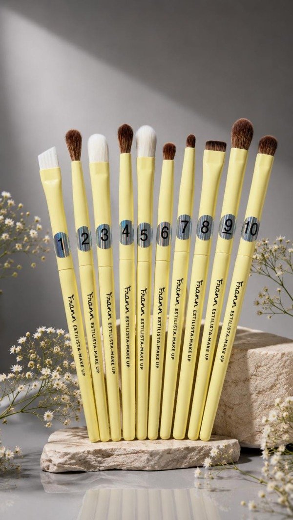 Producto - SET DE BROCHAS DE PRECISION FRANN ESTILISTA MAKEUP - 2