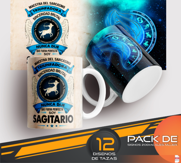 Producto - SIGNOS ZODIACALES MUJER COD 4599