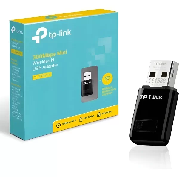 Producto - Adaptador USB inalámbrico Tp Link TL-WN823n Mini N 300 Mbps 2.4
