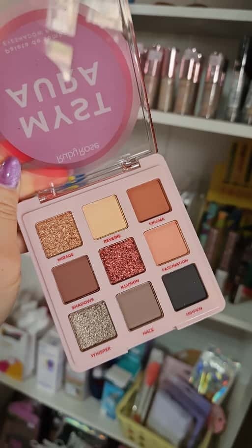 Producto - PALETA SE SOMBRAS MYST AURA - RUBY ROSE