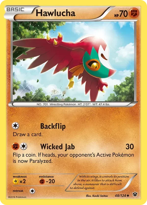 Producto - Hawlucha - 48/124 - Fates Collide