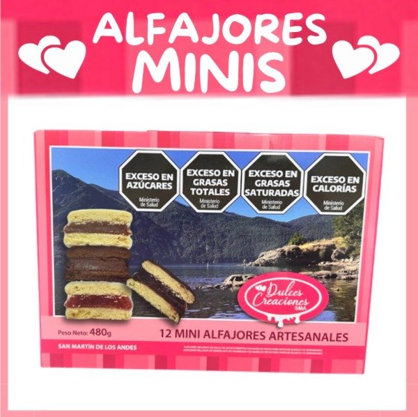 Producto - Caja X12 alfajores MINI (surtidos)