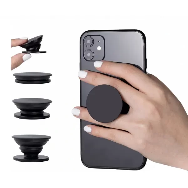 Producto - Soporte para celular - PopSocket y PopClip incluidos - Negro - Soul - 1