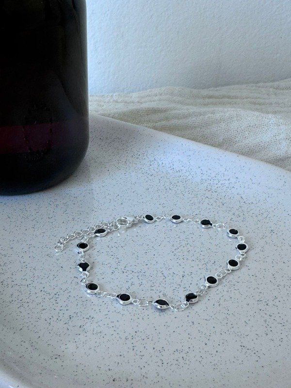 Producto - PULSERA PIEDRAS NEGRAS