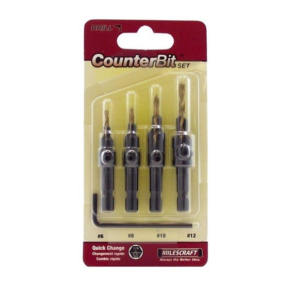 Producto - Set Mecha Broca Avellanadora Milescraft Original Imp. Usa