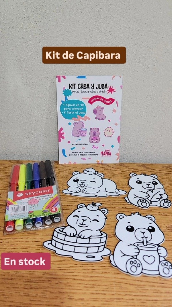 Producto - Kit CREÁ Capibara