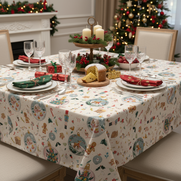 Producto - Mantel Navidad Todo el Año mediano