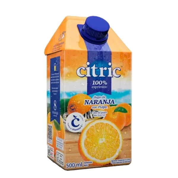 Producto - Jugo Natural Citric Naranja 500 Ml X 12 Unidades