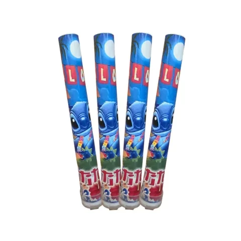 Producto - VELA BENGALA  DECORADA STICH X1