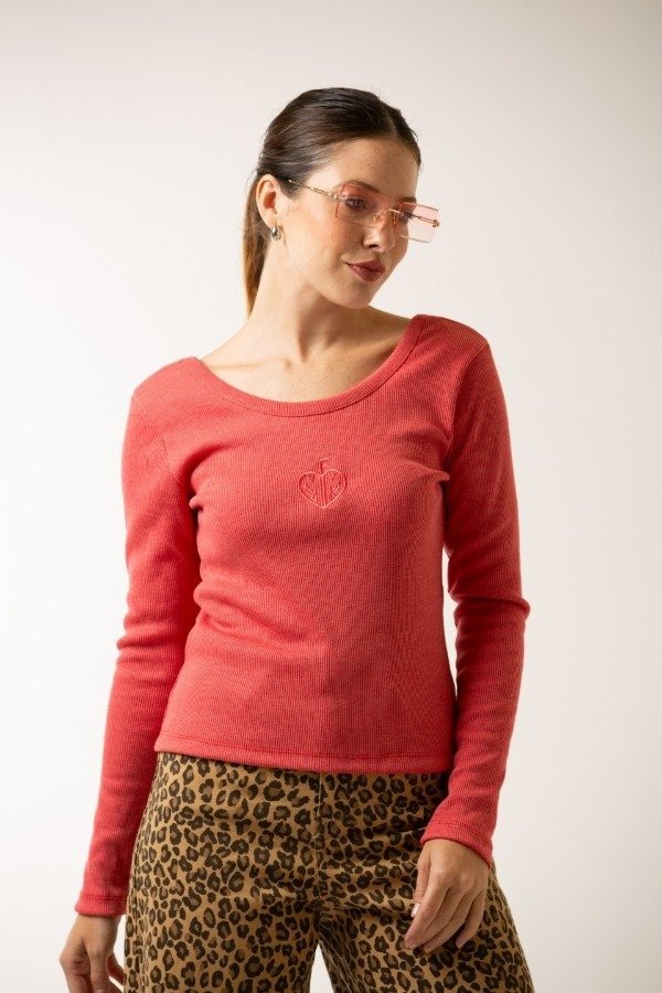 Producto - Remera Maddy Rojo Vintage