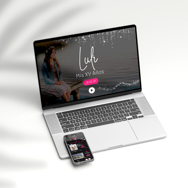Producto - INVITACIÓN WEB INTERACTIVA para eventos