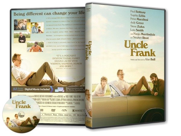 Producto - Uncle Frank (2020) Dvd Latino/Ingles Subt Español