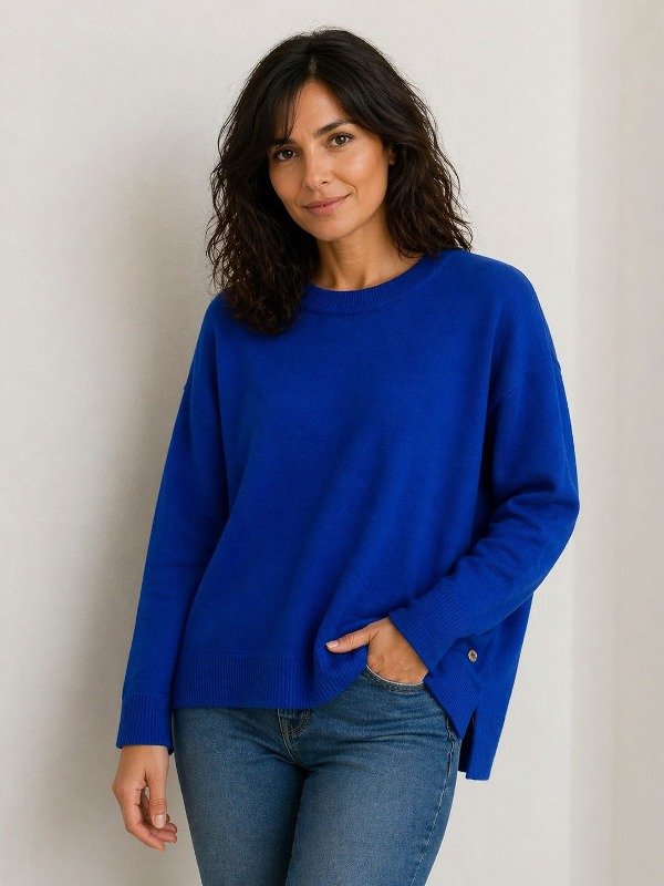 Producto - Sweater ATHENAS bremer liviano con tajitos abajo