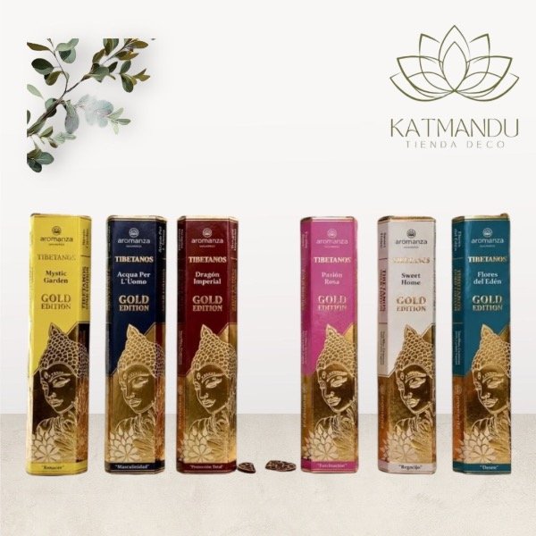 Producto - Sahumerios GOLD EDITION TIBETANO AROMANZA - 2