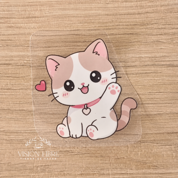 Producto - Stickers Gatitos 6cm - 1
